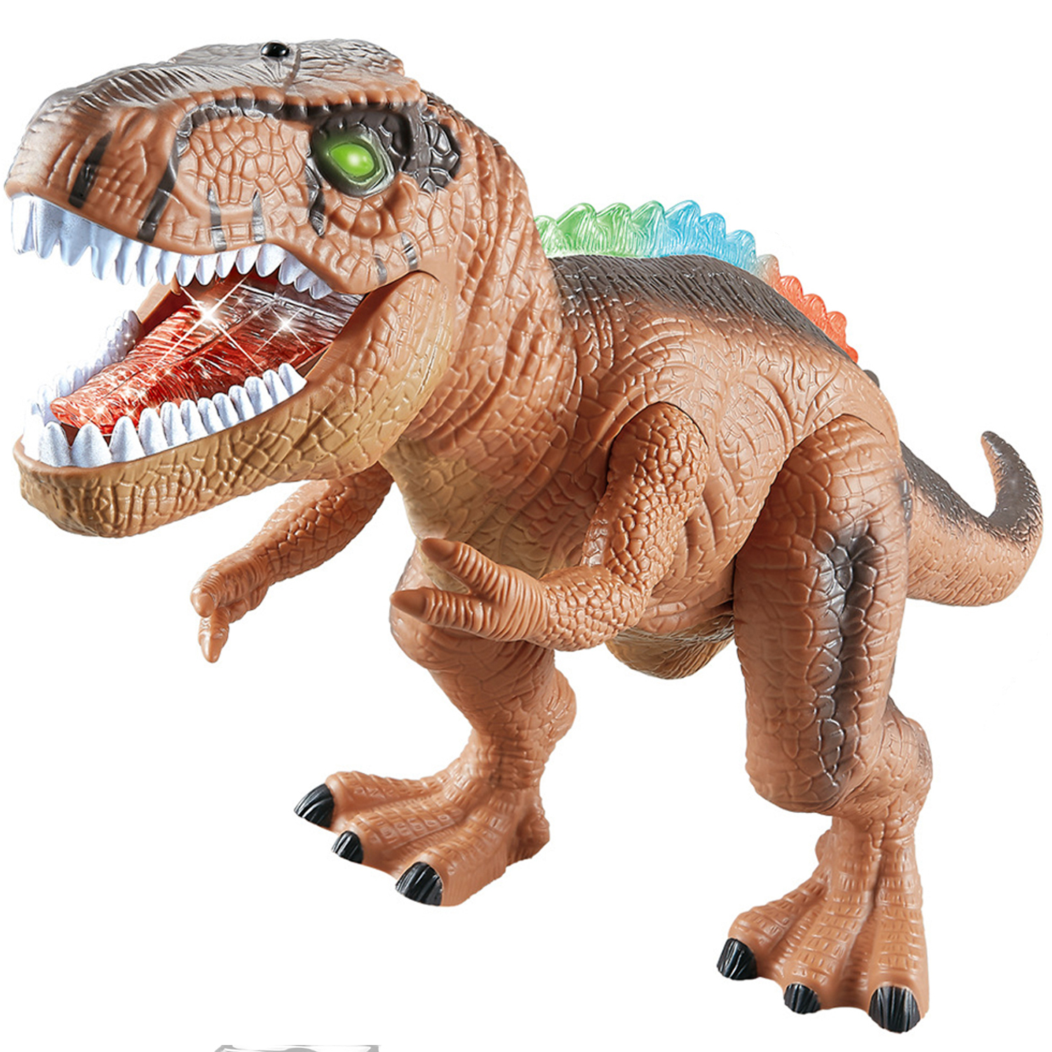PANYTOW Plastic Model Jurassic Dinosaur Figures Kids Toy Set of 12pcs Multi-color